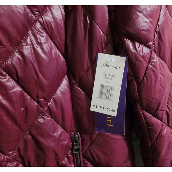 Madden Girl Women’s Winter Jacket – Long Length Quilted Puffer Parka Coat (2XL) - Picture 7 of 9
